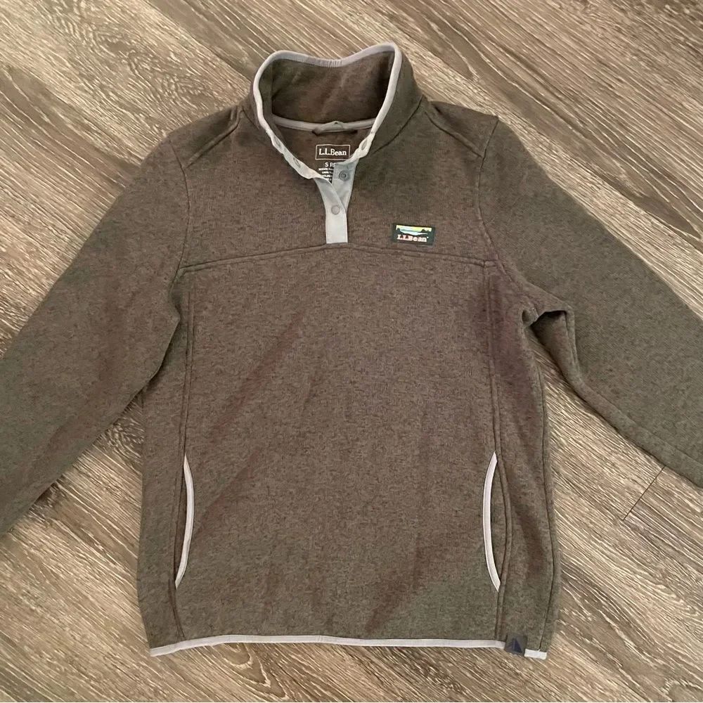 L.L Bean sweater fleece pullover - Picture 2 of 7